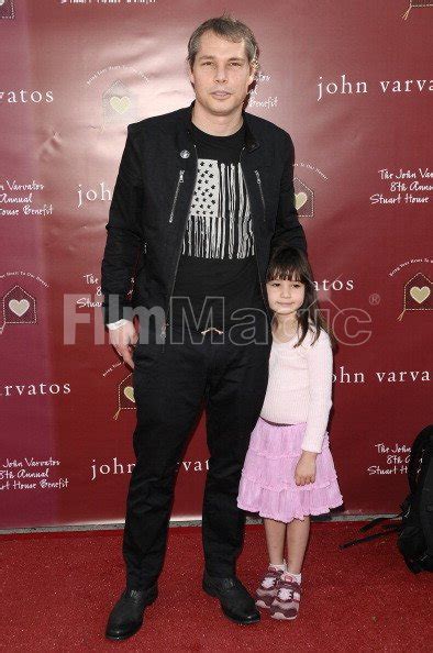 Artist Shepard Fairey and daughter Vivienne Fairey attend the 8th .